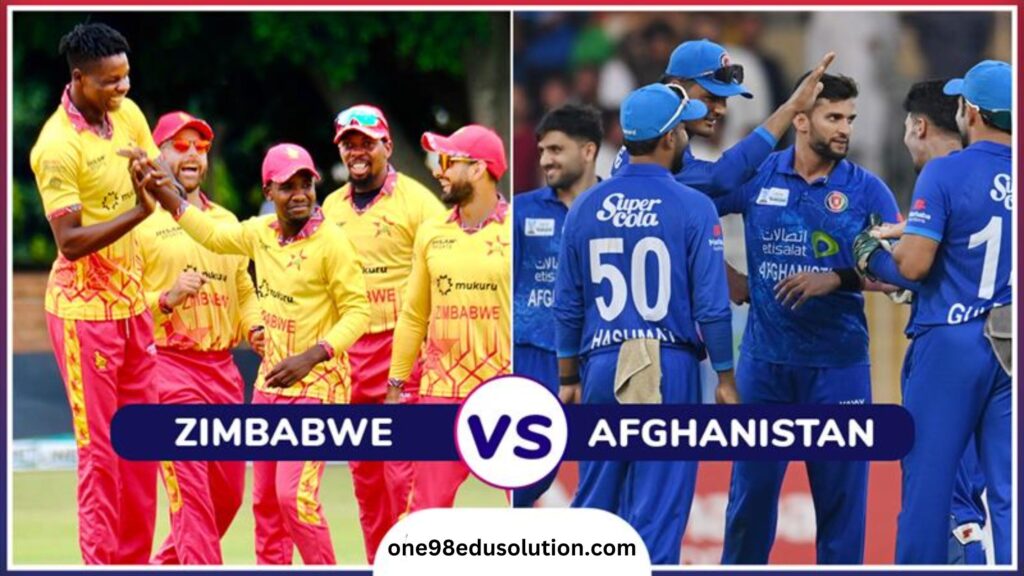 zimbabwe vs afghanistan test match